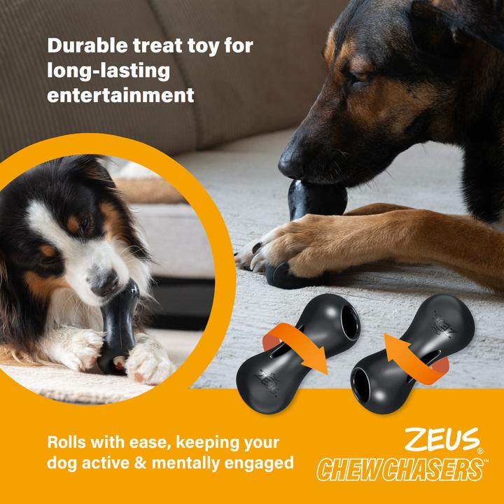 Actual product image Zeus Chewcasers - Peanut - Large (Dog chew toy)