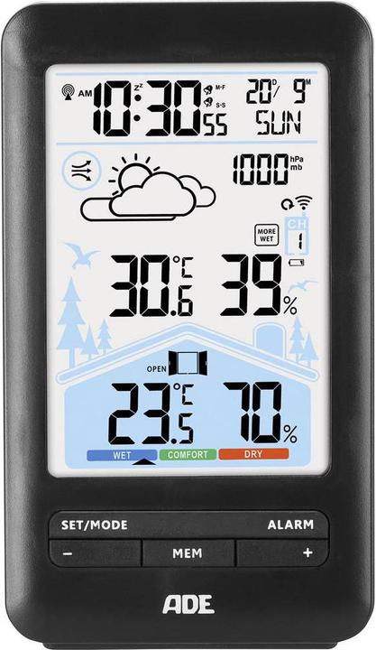 Actual product image ADE WS2132 Radio Weather Station