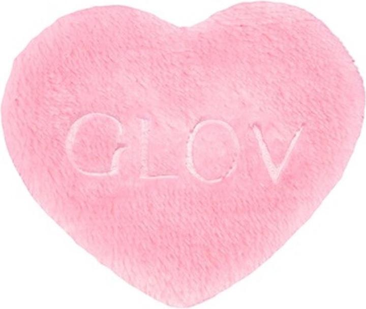 Glov Heart Pads Make-Up Remover Pads Pink 5Pcs.
