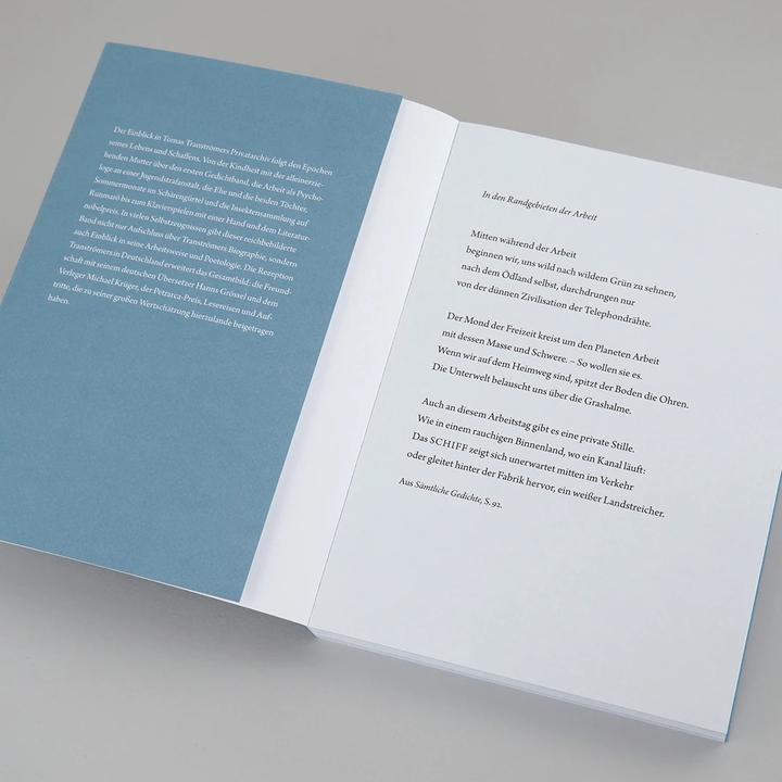 Produktbild Randgebiete der Arbeit (Deutsch, Magnus Halldin, Tomas Tranströmer, Wolfgang Butt, 2018)