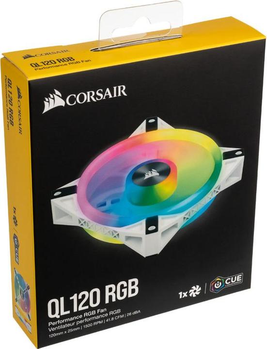 Actual product image Corsair iCUE QL120 RGB (120 mm, 1 x)
