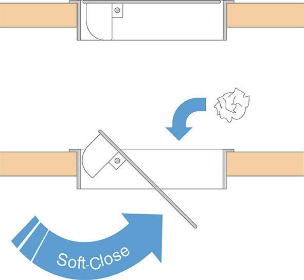 Produktbild Sugatsune Mehrzweckklappe mit Dämpfer