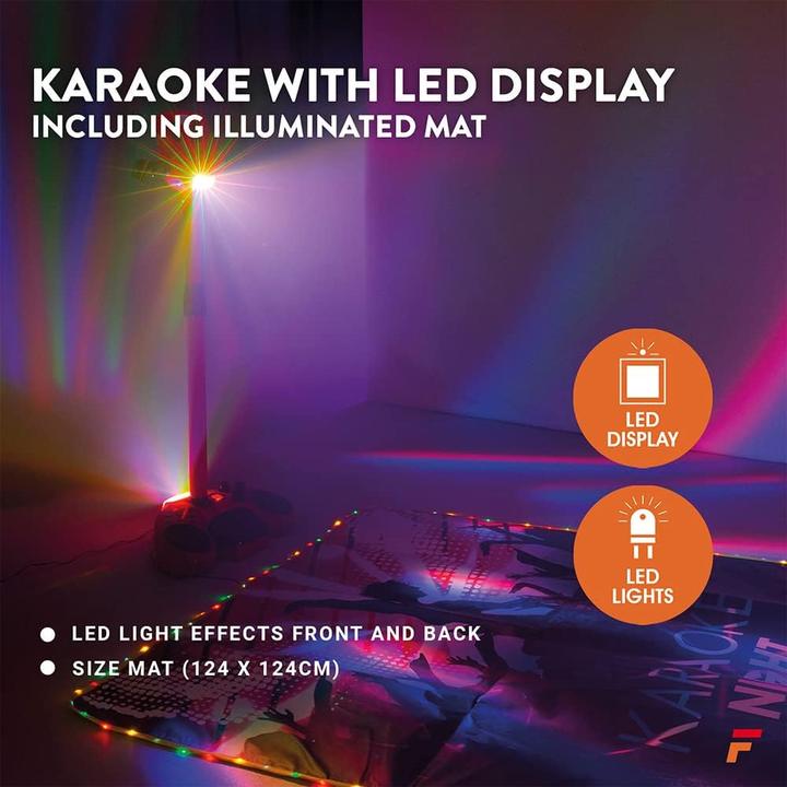 Image du produit Fenton Station karaoké KSM15R rouge (Actif)