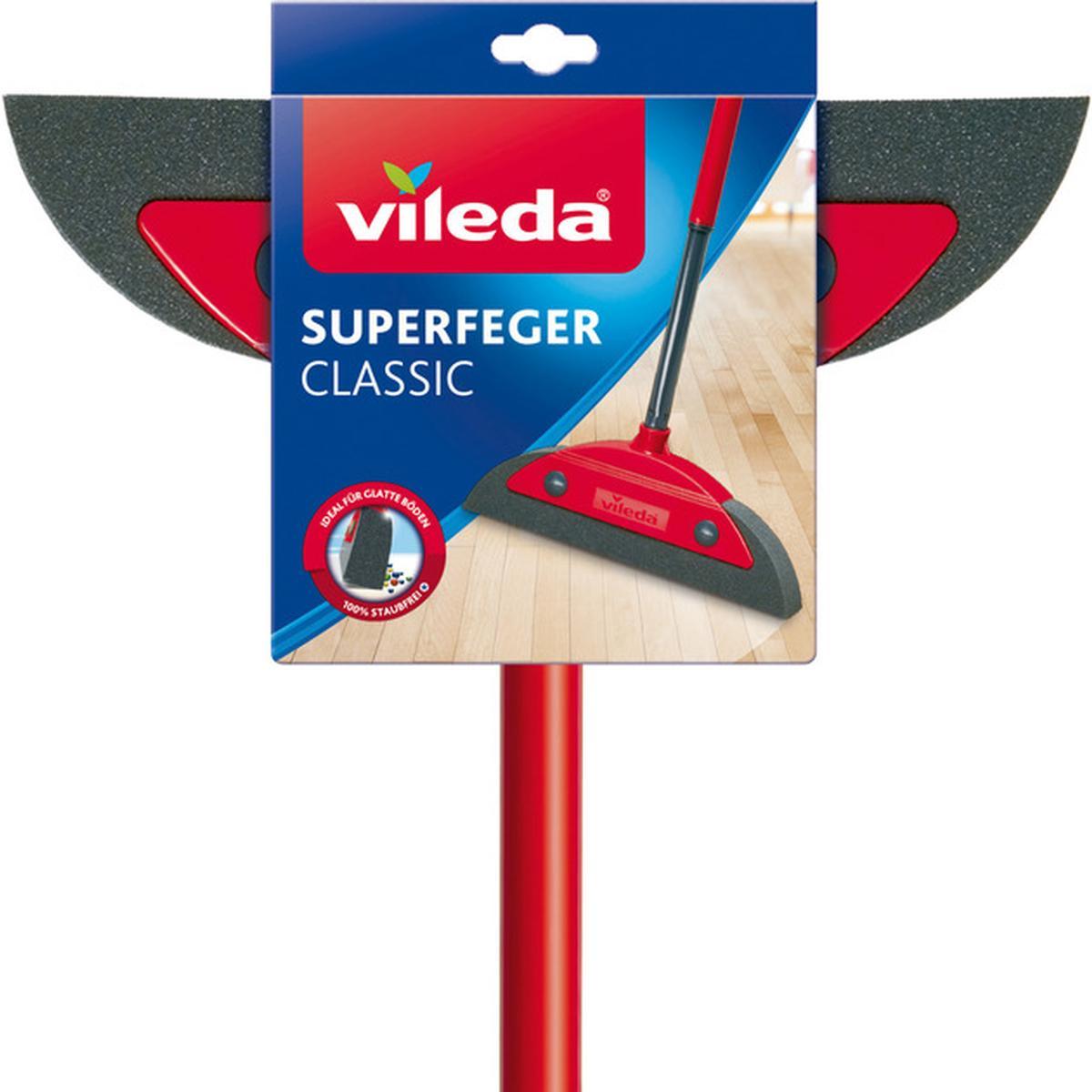 Vileda SUPERFEGER CLASSIC Besen System + SUPERFEGER CLASSIC, Utensili pulizia