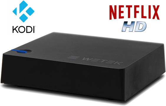 Actual product image WeTek Core, Android & Kodi, 4K (IPTV (ready), Web TV)