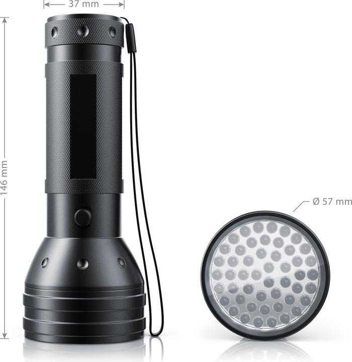 Image du produit Brandson Lampe de poche à lumière noire (14.50 cm, 100 lm)