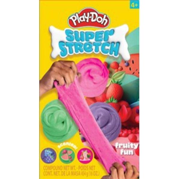 Play-Doh 3 barattoli da impilare - Divertimento alla frutta super elastico