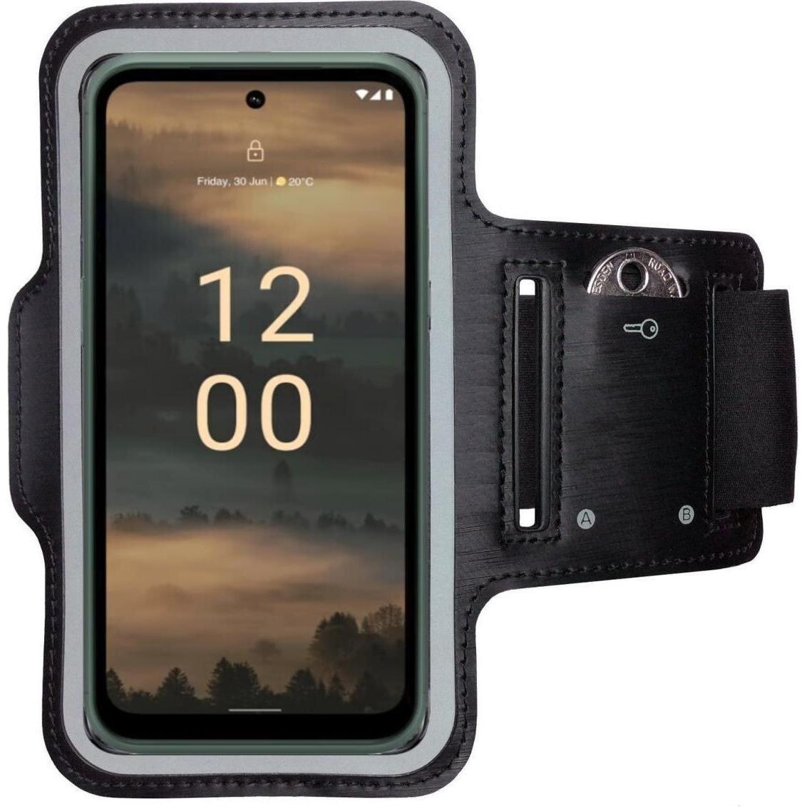 Thumbnail - CoverKingz Sportarmband für Nokia XR21, Smartphone Sportarmband, Schwarz