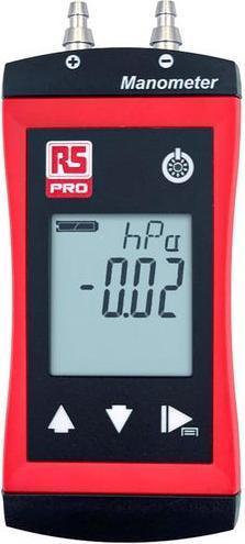 Produktbild RS PRO RS 1 Differential Druckmessgerät, -200mbar 200mbar