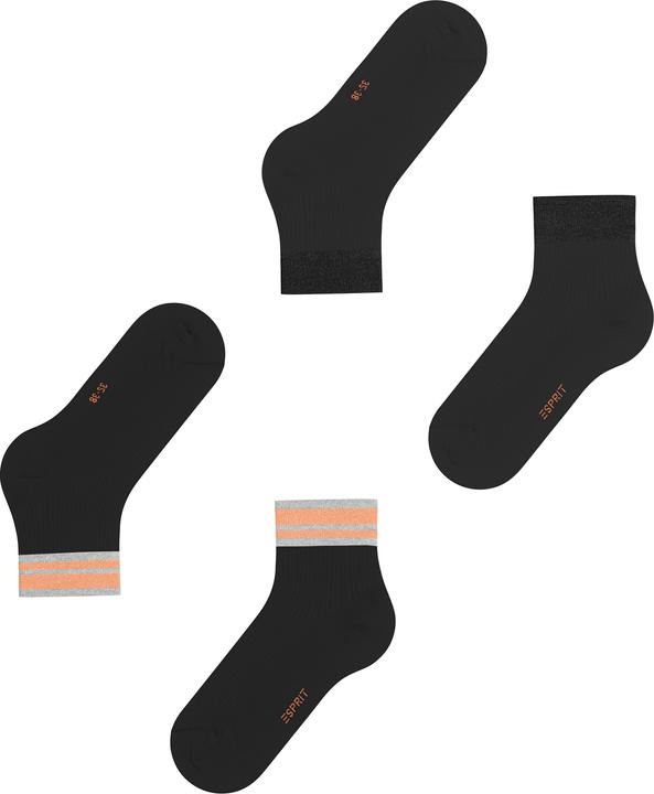 Image du produit Esprit Retro Glitter 2-Pack Damen (lot de 2, 35 - 38)