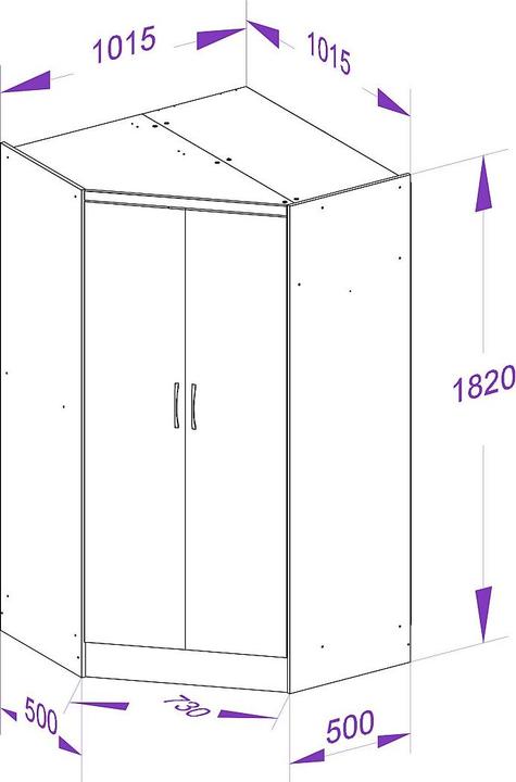 Immagine prodotto Vente-unique Feova (263.50 x 101.50 x 182 cm)