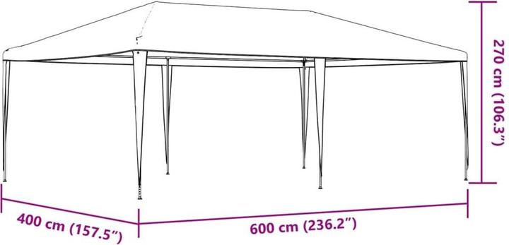 Produktbild vidaXL Kessia (600 cm, 400 cm)