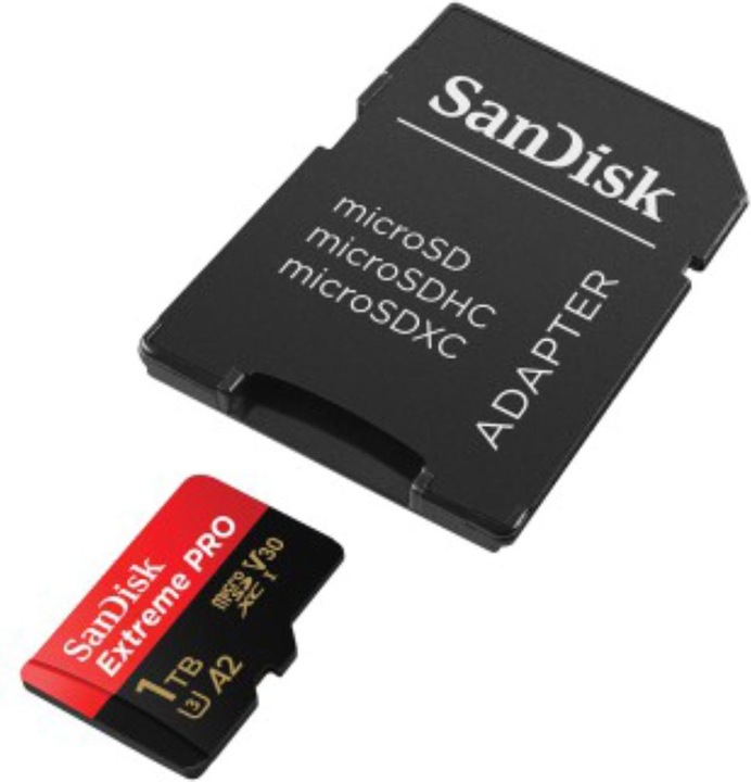 Produktbild SanDisk Extreme Pro microSD A2 (1000 GB, microSDXC, U3, UHS-I)