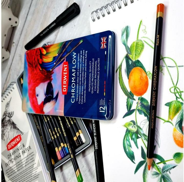 Immagine prodotto Derwent Matite colorate Chromaflow (12 x)