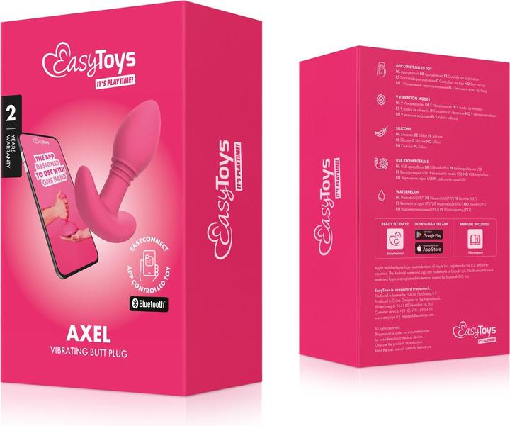 Produktbild Easytoys EasyConnect Appgesteuerter VibrationsButt Plug