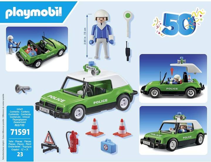 Image du produit Playmobil Voiture de police classique (71591, Playmobil City Action)