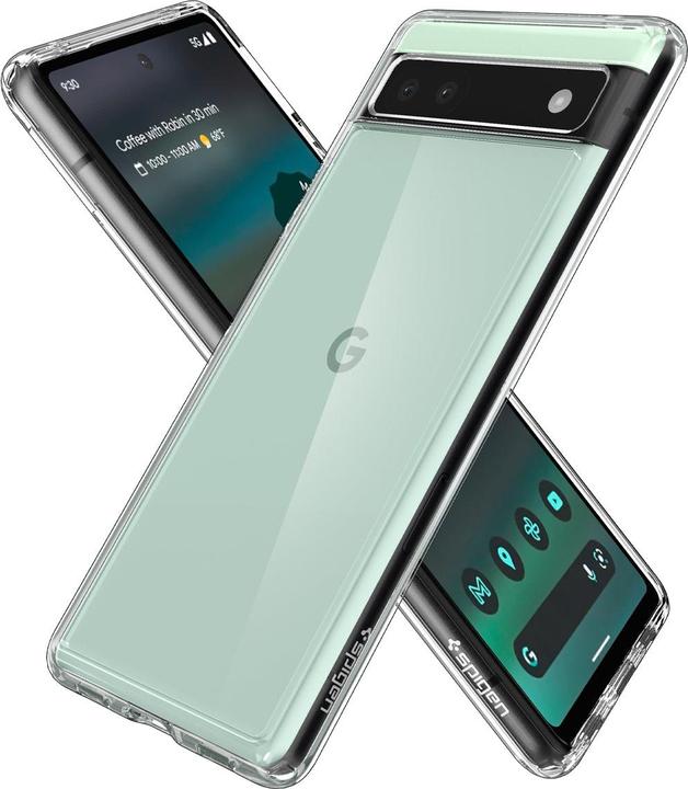 Produktbild Spigen Transparent Case Ultra Hybrid for Google Pixel 6A. (Google Pixel 6a)