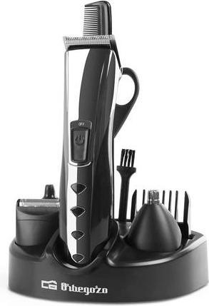 Produktbild Orbegozo Rechargeable Hair Clipper with Stainless Steel Blade and Interchangeable Attachments 45 Minute Runti