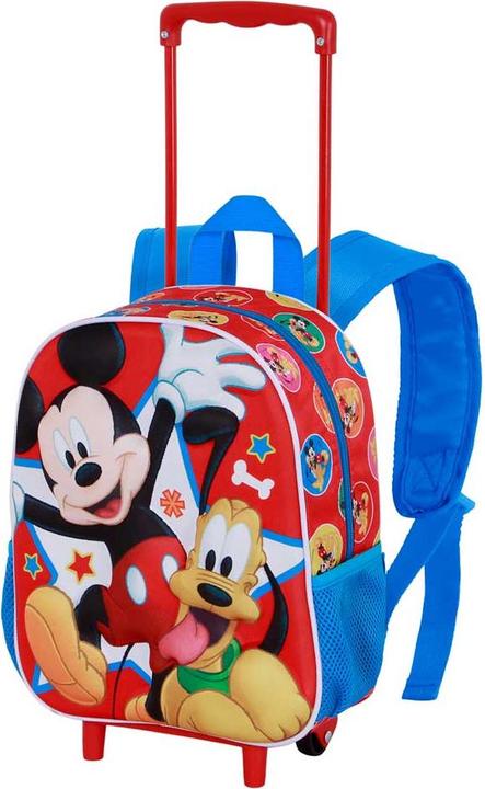 Actual product image Karactermania Small 3D Backpack with Wheels Star