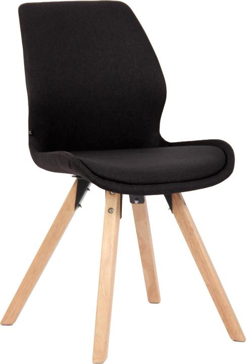 Image du produit CLP Chaise Luna tissu, noir