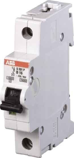 Actual product image ABB S201P-C10 Automatic circuit breaker 10A per M compact 1-pole