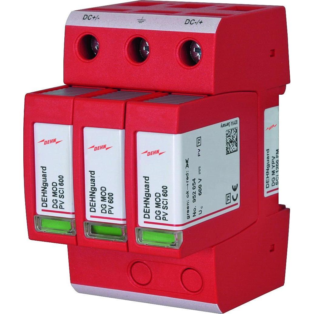 Dehn, Protezione contro le sovratensioni, Scaricatore di sovratensione tipo 2 DEHNguard M 952517