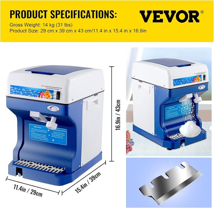 Produktbild Vevor 250W Ice Shaver