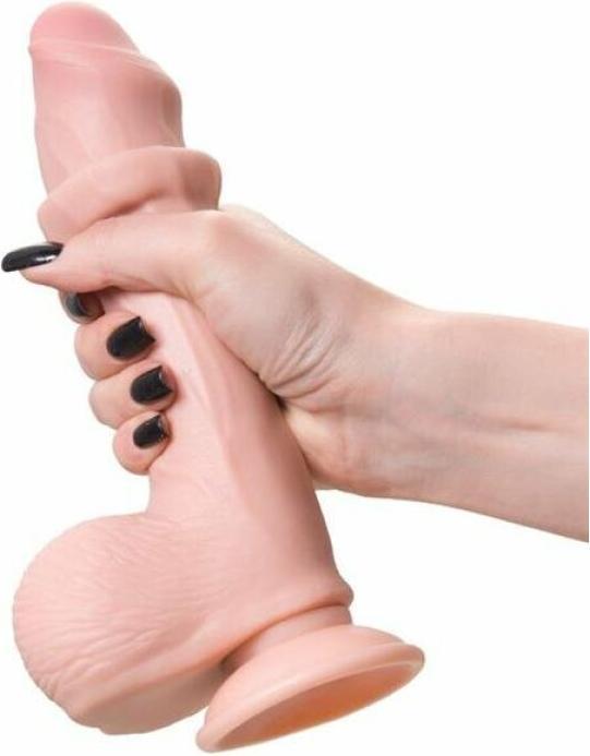 Actual product image Toyfa Dildo My babe von RealStick My Sweety, Fleisch, TPE, 21.5cm
