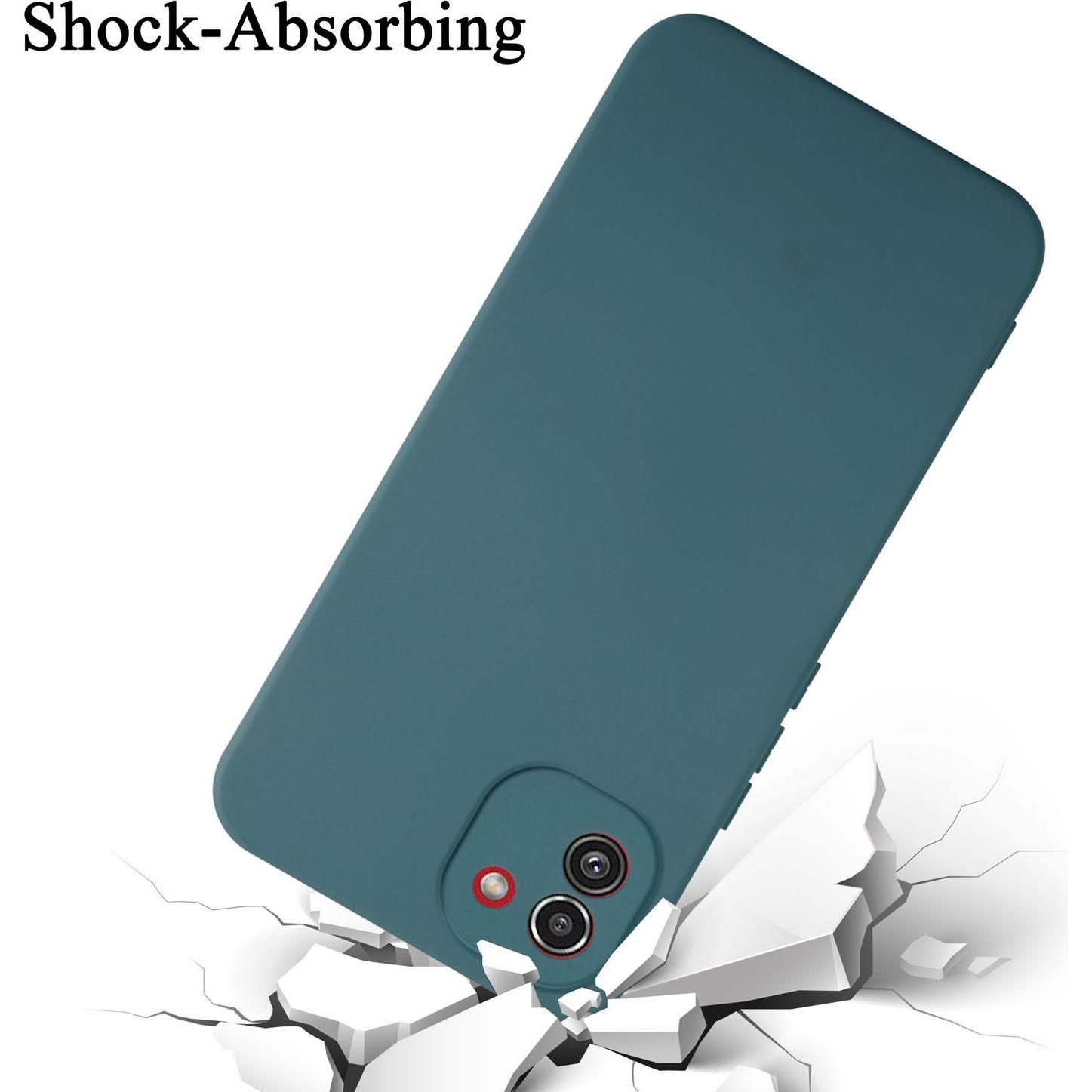 Thumbnail - Cadorabo Hülle für Samsung Galaxy A03 TPU im Liquid Schutz Design (Samsung Galaxy A03), Smartphone Hülle, Grün