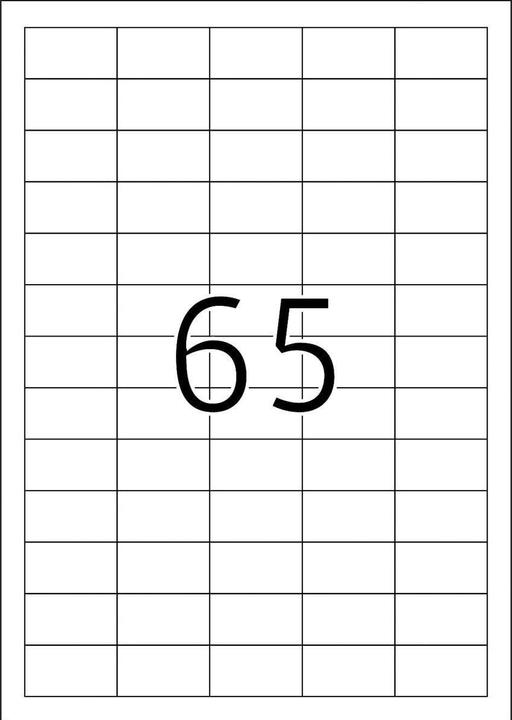 Image du produit Herma Étiquettes de congélation A4