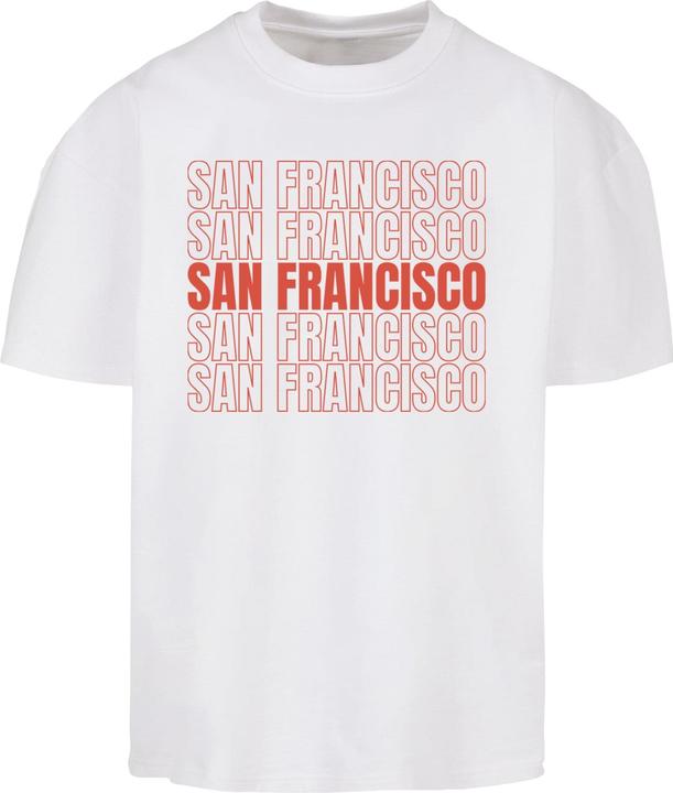 Produktbild Merchcode San Francisco Ultra Heavy Cotton Box T-Shirt - 112341 (XXL)