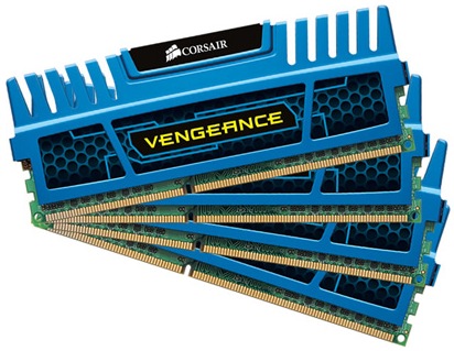 Produktbild Corsair Vengeance (4 x 4GB, 1600 MHz, DDR3-RAM, DIMM)