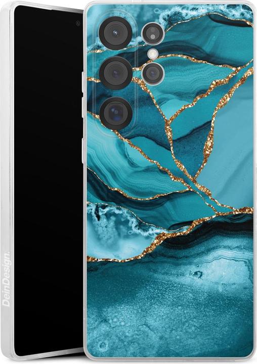 Actual product image DeinDesign Silikon Hülle für Samsung Galaxy S25 Ultra Handyhülle Case Smartphone Schutzhülle Glitzer Look (Samsung Galaxy S25 Ultra)