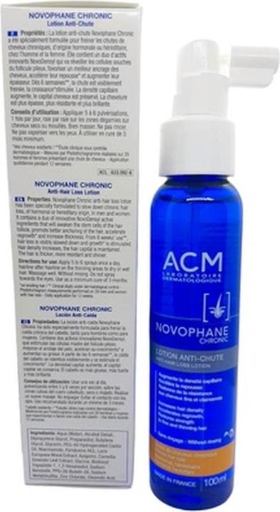 Image du produit ACM Novophane Chronic Lotion pour la chute des cheveux 100ml (100 ml)