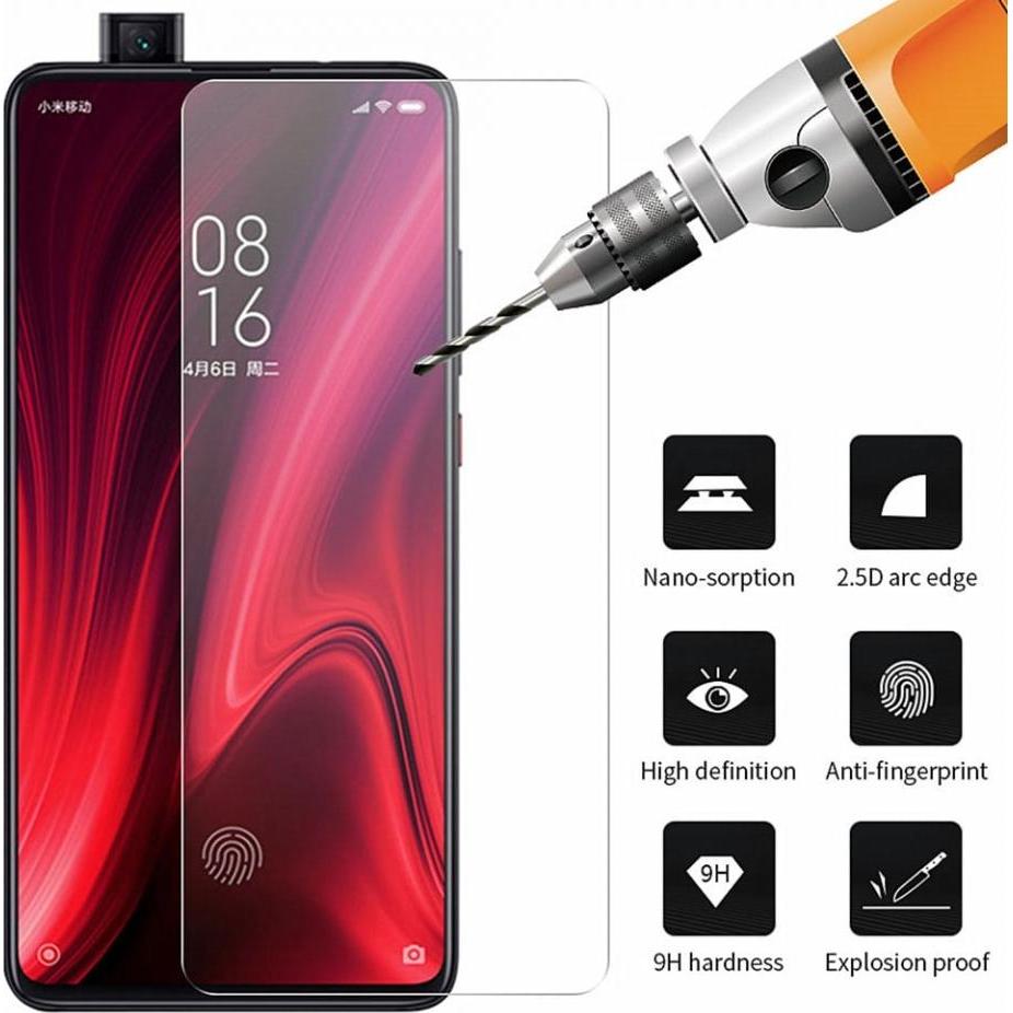 Thumbnail - Screenguard Xiaomi Mi 9T Panzerglas Schutzfolie Case Friendly Design (Xiaomi Mi 9T), Smartphone Schutzfolie, Transparent