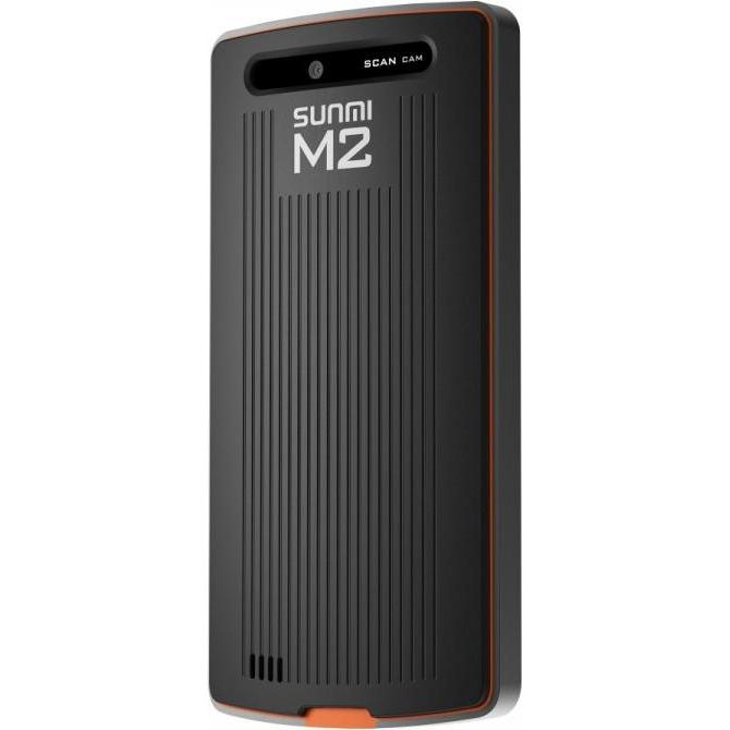 Thumbnail - Sunmi M2 mobile terminal, Android 7.1, 1GB + 8GB, Wifi, Barcode-Scanner, Orange, Schwarz