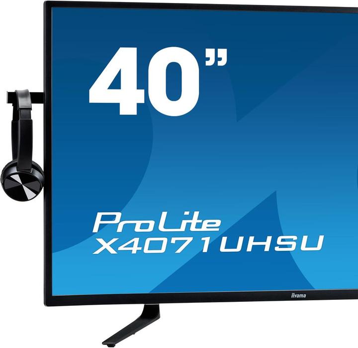 Produktbild iiyama ProLite X4071UHSU-B1 (3840 x 2160 Pixel, 39.49")