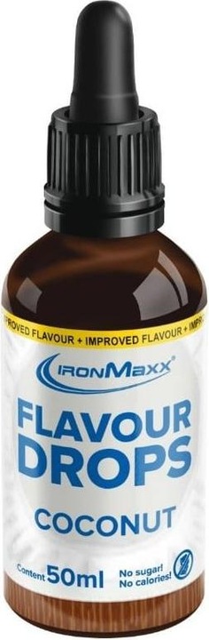 Produktbild IronMaxx Flavour Drops (50ml) (Kokosnuss, 1 Stk.)