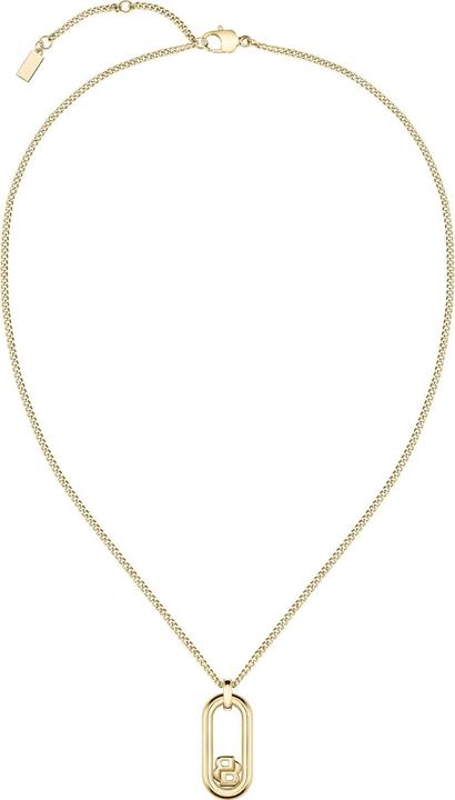 Produktbild Hugo Boss Double B Fashion Gold Plated Necklace 1580627 (Edelstahl mit Gelbgold-Ionenbeschichtung)