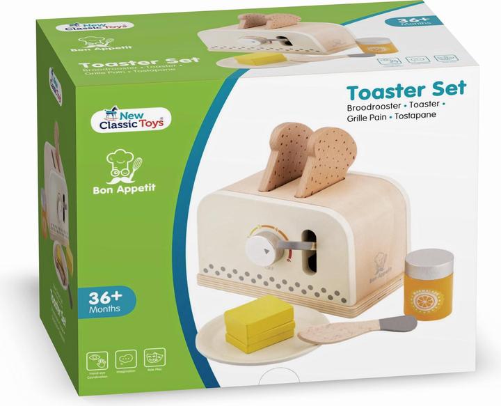 Immagine prodotto New Classic Toys Tostapane - Set - Bianco