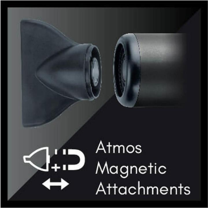 Actual product image Diva Hairdryer Atmos ATOM Set black (2000 W)