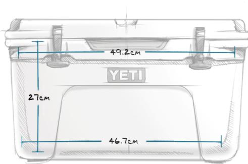 Actual product image Yeti Tundra 45 cooler (42.50 l)