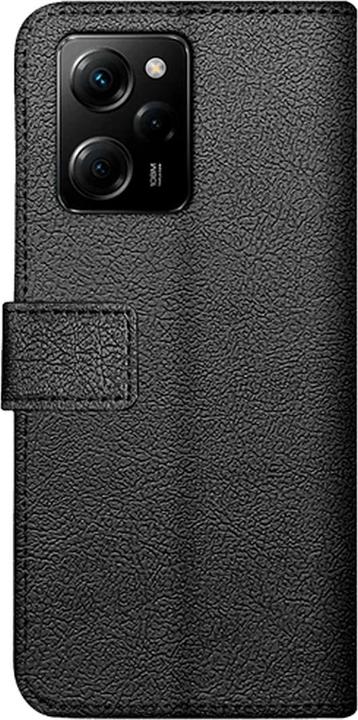 Produktbild Just in Case Pu-Leder Book HÃ¼lle Schwarz Poco X5 Pro (Xiaomi Poco X5 Pro)