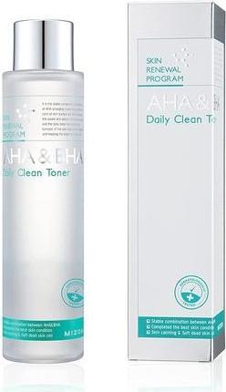Actual product image Mizon Exfoliating toner with acids and enzymes AHA & BHA (Daily Clean Toner) 150 ml (Cleansing scrub, 150 ml)