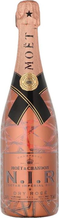 Moët & Chandon Rosé N.I.R. Nectar Imperial Dry Luminous Edition (1 x 75 cl)