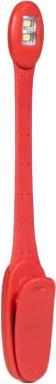 Actual product image Flexilight Xtra reading lamp red (19 cm)
