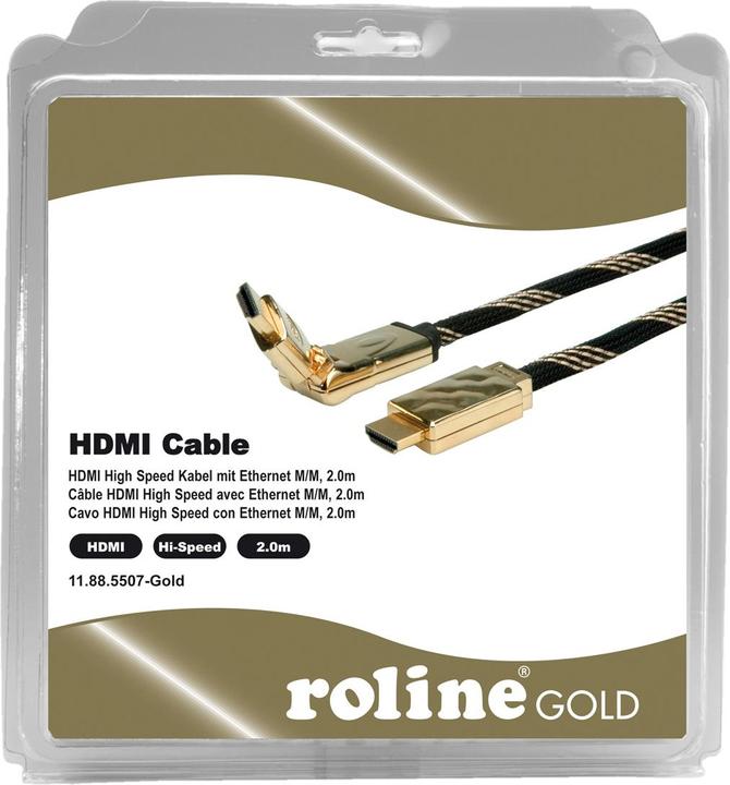 Actual product image Roline HDMI (Typ A) — HDMI (Typ A) (2 m)
