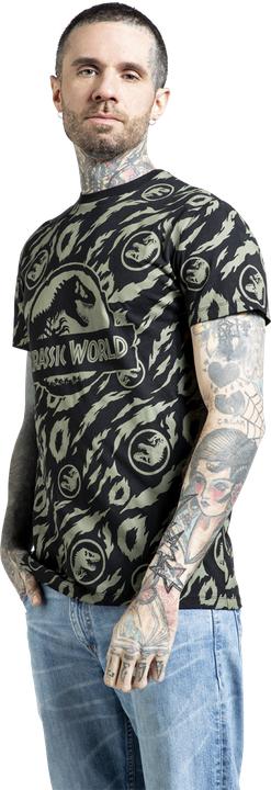Produktbild Jurassic Park Jurassic World - Allover (3XL)