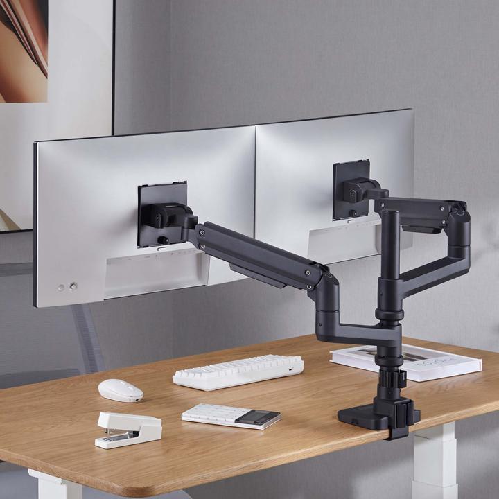 Actual product image Wiltec Dual monitor mount desk up to 20kg Monitor mount VESA