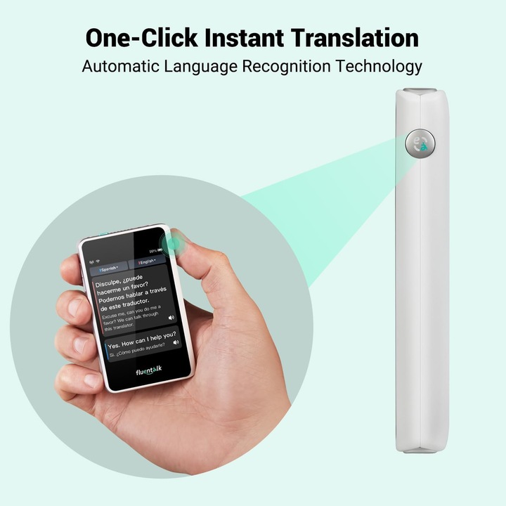 Actual product image Timekettle Fluentalk T1 Mini Handheld Translator (1 GB)